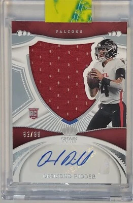 $124.99 • Buy 2022 Chronicles Desmond Ridder RPA /99 Auto Crown Royale Silhouette Falcons EW7