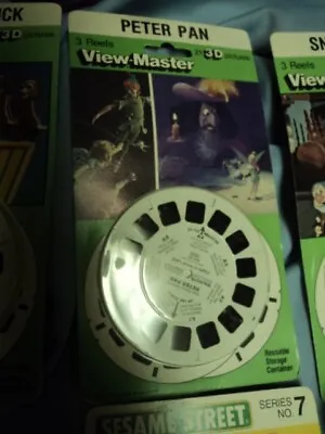 VTG 1987 DISNEY PETER PAN VIEW-MASTER 3-3D Reels  NEW! • $17.99