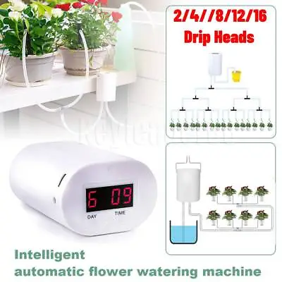 £14.99 • Buy Automatic Drip Irrigation System Controller Garden Plant Self Watering Tool Kit