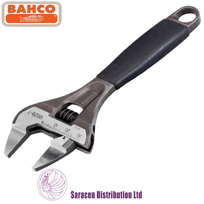 Bahco Slim Jaw Wide Capactiy Adjustable Wrench 6  - 9029-t • £24.95