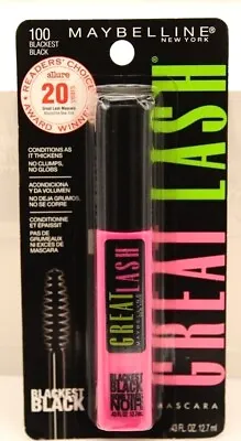 Maybelline Great Lash Mascara Conditioning Thickening YOU CHOOSE COLOR & TYPE • $6.99