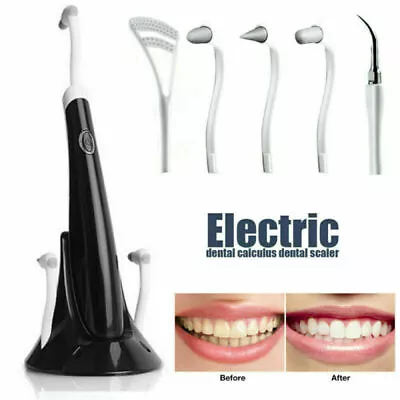 £13.95 • Buy Oral Clean Ultrasonic Dental Scaler Teeth Whitening Plaque Stains Remover Tools