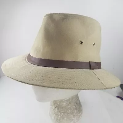 Vintage REI Safari Hiking Trek Hat Size MEDIUM Made In USA Hunting Outdoor • $29.99