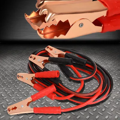 Heavy Duty 8 Gauge 12 Ft Battery Booster Cable Emergency Power Jumper 250 Amp • $14.85