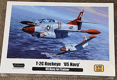 Wolfpack 1/72 T-2C Buckeye US Navy Kit - WP10005 US Navy Jet Trainer • $44