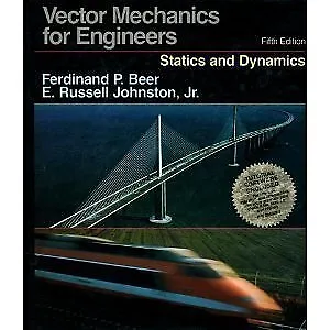 £19.80 • Buy Statics AND Dynamics (Vector Mechanics For Engineers)