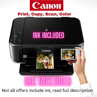 Canon PIXMA MG3620 Wireless All-In-One Color Inkjet Printer With Mobile And Tabl • $137.77