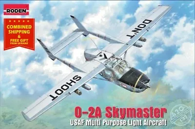 Roden 620 - 1/32 - Cessna O-2A Skymaster US Civil Aircraft Model Kit • £71.99