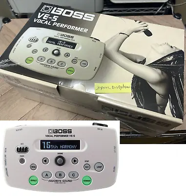 Boss VE-5 Vocal Performer Effects Processor White Brand New Boxed • $246.99