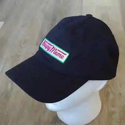 Krispy Meme Novelty Black Strapback 100% Cotton Cap Hat • $8.99