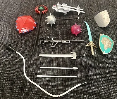 MOTU Classics Weapons Parts And Accessories Lot • $42