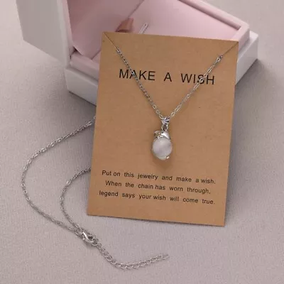 Make A Wish Necklace Gift Pendant Clavicle Necklace • $10