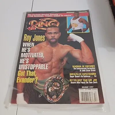 The Ring Boxing Magazine Holiday 1997 Roy Jones Mike Tyson  • $14.24