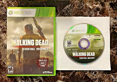 ✨✨ 2013 The Walking Dead Survival Instinct Microsoft Xbox 360 Mint ✨✨ • $9.99