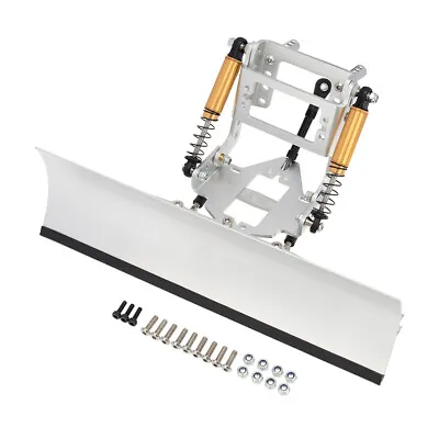 Aluminum Alloy Snow Plow Shovel For 1/10 RC Crawler Traxxas TRX-4 Axial SCX10 II • $60.99