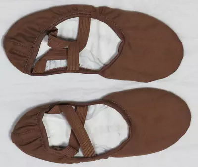 Bloch Womens Performa 5 B Narrow Cocoa Split Sole Canvas Ballet Slipper New Nwot • $9.85