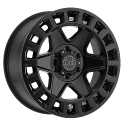 Black Rhino 17x8 Wheel Matte Black York 5x120 +35mm Aluminum Rim • $270