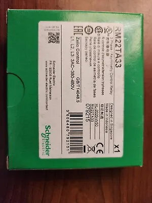 SCHNEIDER ELECTRIC RM22TA33 3 Phase Control Relay • $50