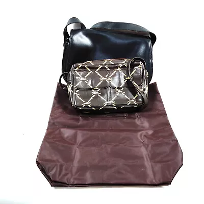 Longchamp Hand Bag 3 Pieces Set Shoulder Bag  Leather Nylon Leather 1017522 • $1.25