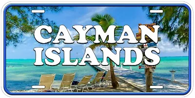 Cayman Islands Beach Novelty Car Tag License Plate • $17.85