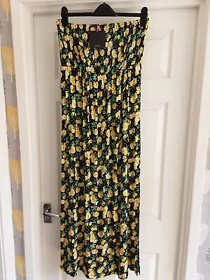 Very Black Floral Print Maxi Dress BNWT SIZE 14 • £5.85