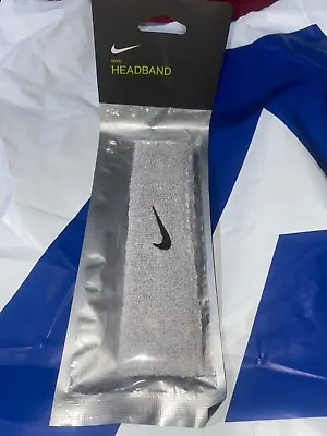 Brand New Gray Nike Headband Still Sealed Unisex Unique Size • $12