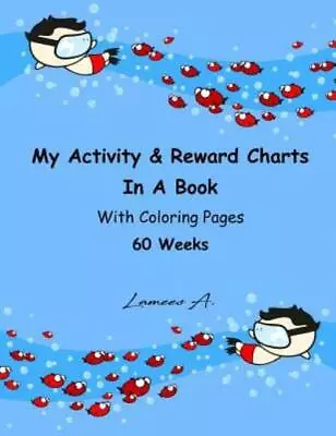 My Activity & Reward Charts In A Book With Coloring Pages 60 Weeks • $18.11