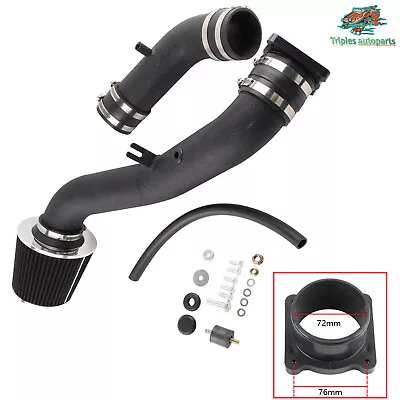 Black For Infiniti G35 V35 Nissan 350Z W/ Filter Cold Air Intake Induction Pipe • $52.77