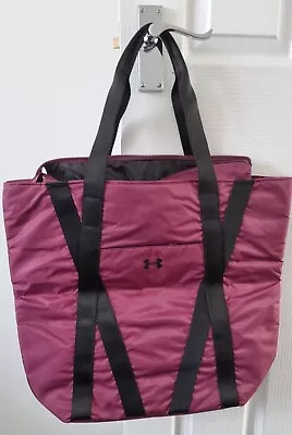 Under Armour Tote Zipped Bag Brand New - Plum • £23