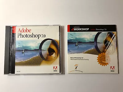 Adobe Photoshop 7.0 Apple Mac Macintosh Upgrade W Serial Number Video Workshop • $50