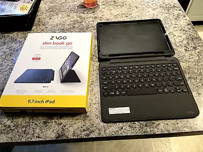 Zagg Keyboard Case For IPad 9.7 Inch 6th Generation 2018 Slim Wireless - Black • $16.97