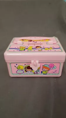 Vintage Sanrio Honey Little Twin Stars Pink 80s Coin Box LOVELY • $45