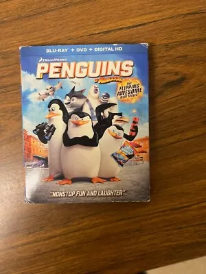 Penguins Of Madagascar (Blu Ray + DVD + Digital HD) • $1.50