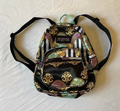 Jansport Half Pint Lavish Luxury Backpack Mini Bag Gorgeous And Rare! • £38.55