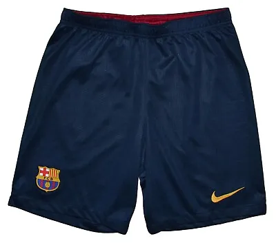 Barcelona 2018/2019 Away Football Shorts Jersey Nike Size S Adult • $26.99