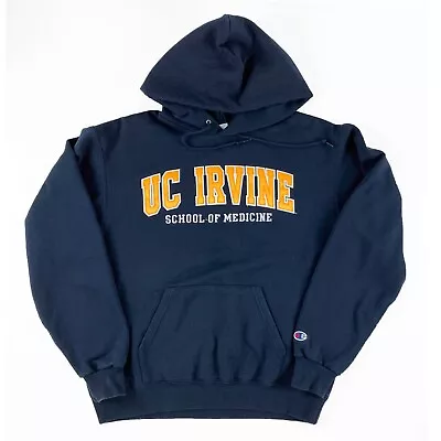 UC Irvine School Of Medicine Blue Hoodie Medium By Champion • $49.99