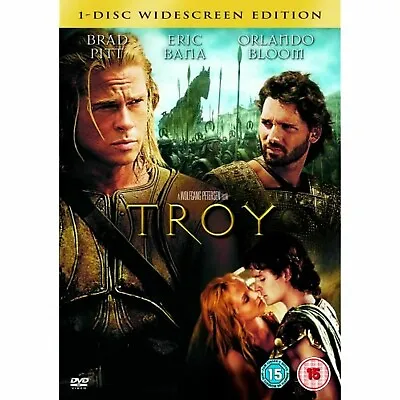 DISCS+ARTWORK...Troy DVD Action/Adventure (2006) Brad Pitt • £1.35