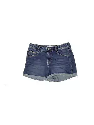 Zara Women Blue Denim Shorts 6 • $21.74