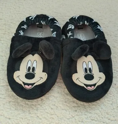 £5 • Buy Mickey Mouse Slippers UK Size 6/7months