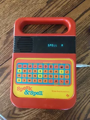 Texas Instruments Speak & Spell Tested And Working Vintage 1978 1980  • $39