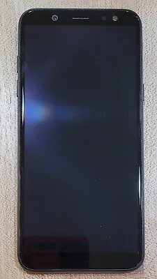 Used Samsung Galaxy A6 SM-A600T - 32GB - Black (T-Mobile) - Case Included • $50