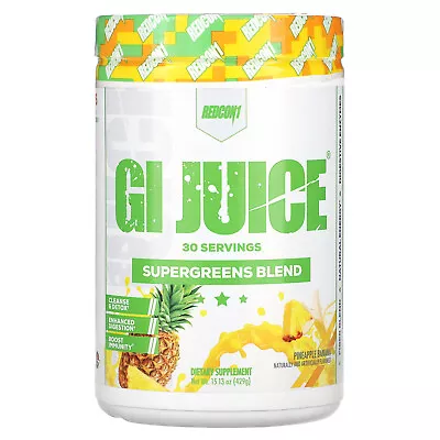 GI Juice Supergreens Blend Pineapple Banana 15.13 Oz (429 G) • $39.99