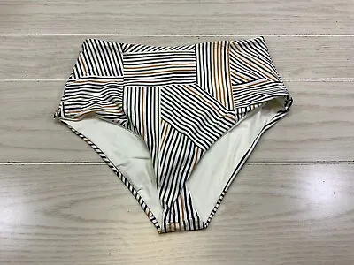 L*Space Portia High-Waist Bikini Bottom Women's Size M Multicolor NEW MSRP $99 • $19.99