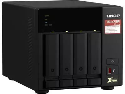 QNAP TS-473A-8G-US 4 Bay Ryzen Desktop NAS (Diskless) • $751.99