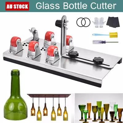 Glass Bottle Cutter Cutting Tool Upgrade Version Square & Round Bottle Cutter • $18.69