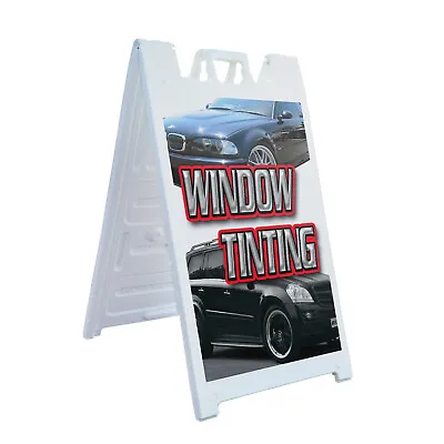 A-frame Sidewalk Window Tinting 24  X 36  Double Sided A-Frame Sidewalk Sign • $44.99