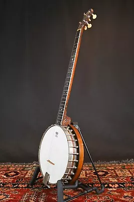 1923 Vega 4-String Tubaphone No. 3 Pie-Plate Resonator Long Scale 27  Banjo • $1950