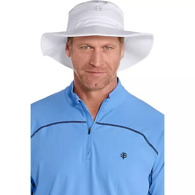 Coolibar UPF 50+ Men's Nate Chlorine Resistant Bucket Hat • $16.79