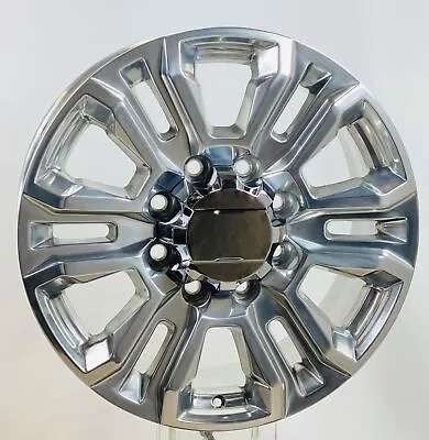 2011-2023 Chevy Silverado 2500 3500 HD Polished Aluminum 20  8 Lug Wheels 8-180 • $1229