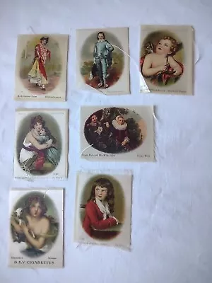 £12 • Buy BDV Cigarette Silks Cards 7 Portraits People
